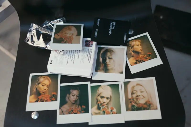 Účastníci polaroidového workshopu
