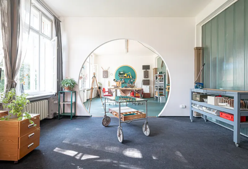 Interiér ateliéru ARTHAUS